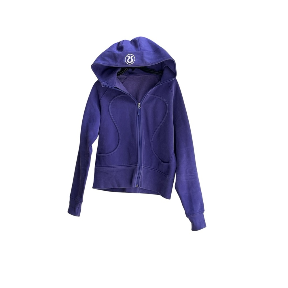Original Lululemon Athletica Purple Hooded Sweatshirt